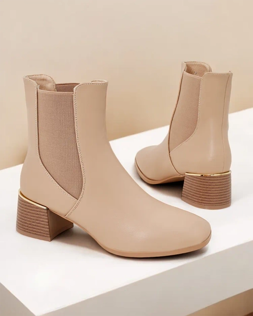 Жіночі чоботи на низьких підборах Royalfashion Eterra