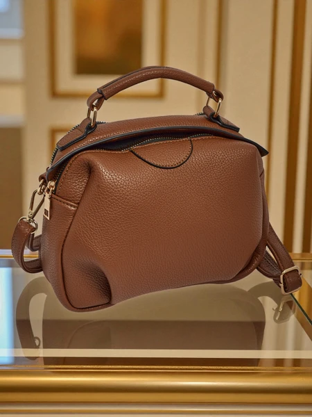 Kleine Damenhandtasche aus Öko-Leder Melisse