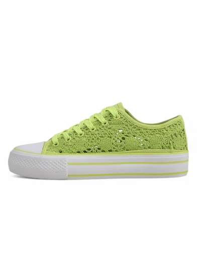 Royalfashion Damen perforierte Sneakers Nizzet
