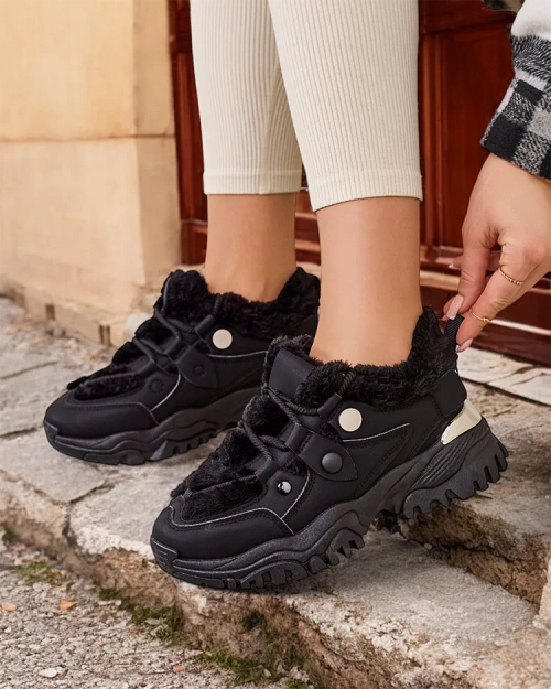 Royalfashion Жіночі утеплені кросівки Poriomo