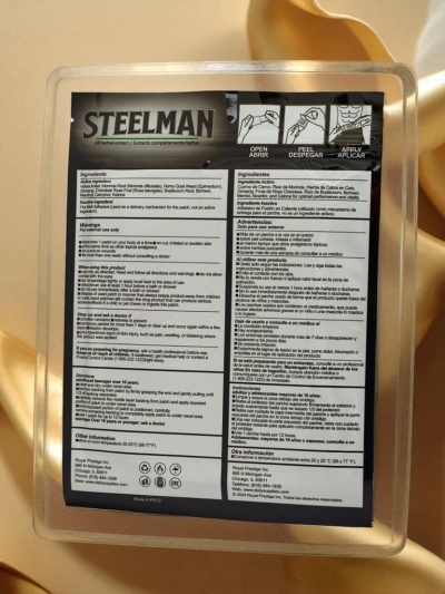 Natürliches Potenzpflaster für Männer