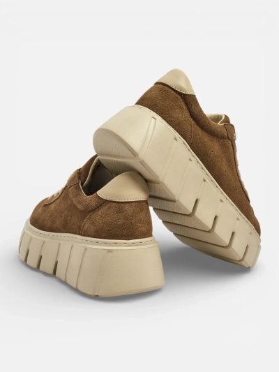 Sportliche Damen-Sneakers aus Naturleder Eller