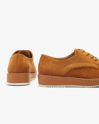 Damen Schnürhalbschuhe a'la oxfords in der Farbe camel Oksila - Footwear