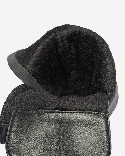 Чорні низькі черевики з стьобаним верхом Tepano - Взуття