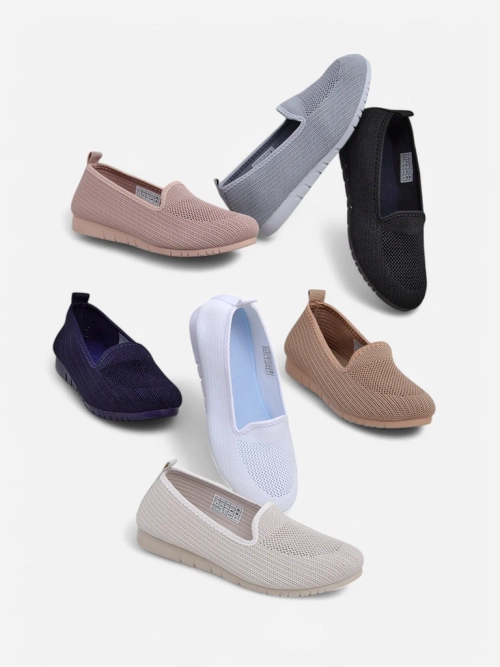 Royalfashion Жіночі тканинні мокасини Caerit