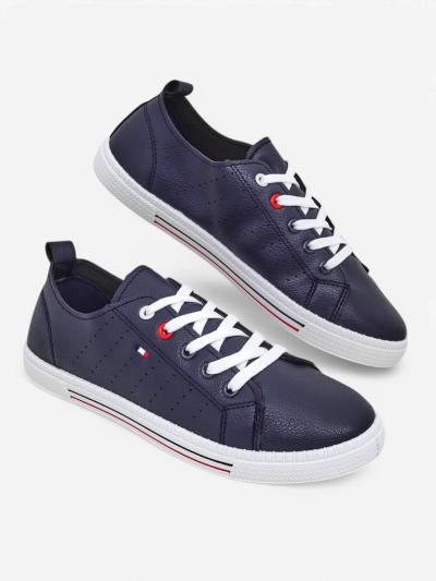Royalfashion Damen Sneakers aus Öko-Leder Keopsa