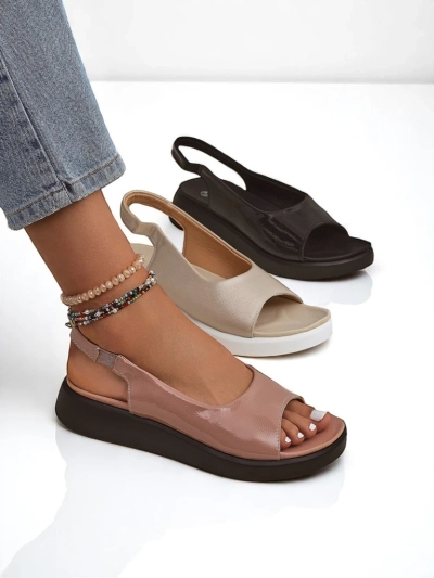 Royalfashion Damen Sandalen mit dicker Sohle Luna Shines