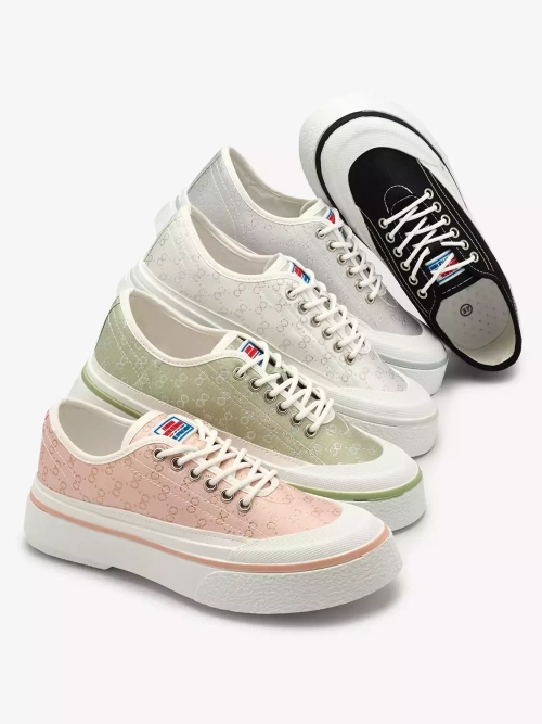 OUTLET Royalfashion Чорні жіночі кеди на платформі Ferriva