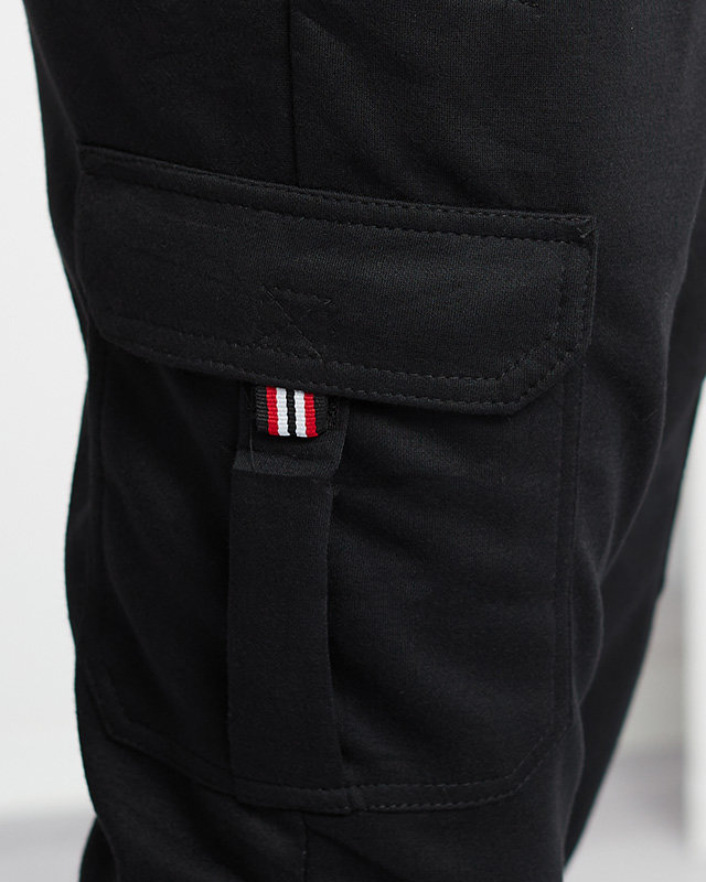 Schwarze Jogginghose für Herren mit Taschen - Kleidung