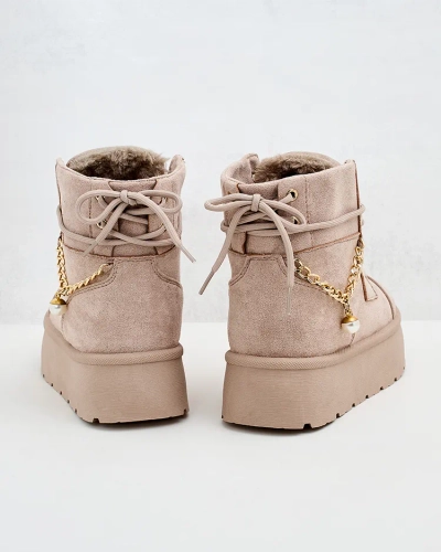 Royalfashion Damen Schnürstiefel Woruces