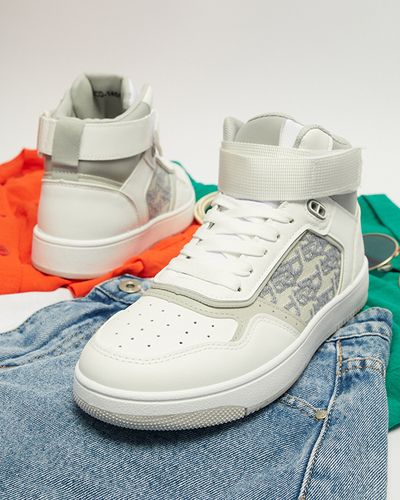 Weiße Xosa High Sneakers für Damen - Schuhe