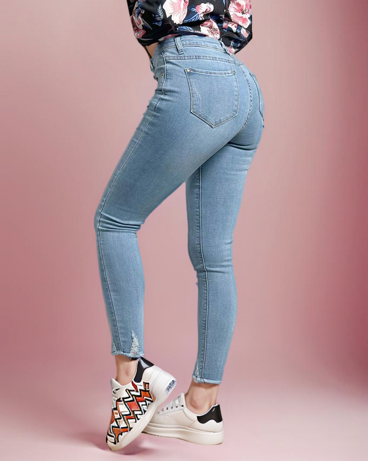 Royalfashion Röhrenjeans für Damen