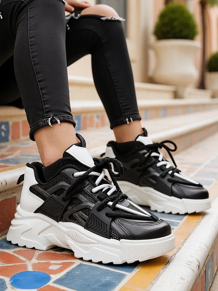 Royalfashion Damen Sport Sneakers Miefo