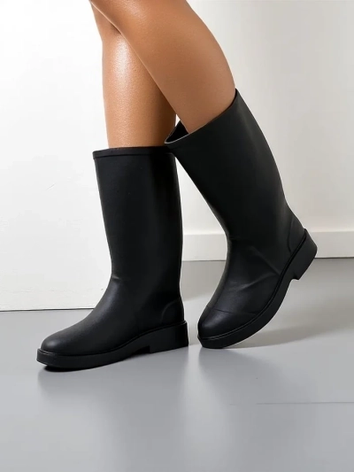 Royalfashion Matte Damen Gummistiefel Mattelo