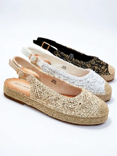 Royalfashion Damen-Espadrilles mit dekorativer Stickerei