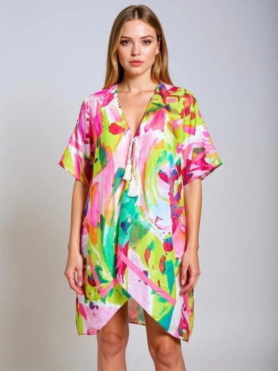 Royalfashion Pareo - Damen Sommer-Strandtunika mit gemustertem Design Wild Coast