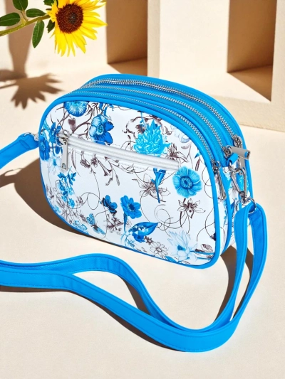 Royalfashion Kleine Damenhandtasche aus Ökoleder Floriana