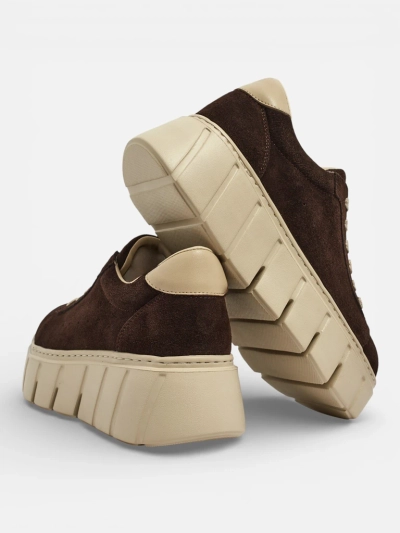 Sportliche Damen-Sneakers aus Naturleder Eller