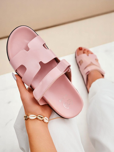 Royalfashion Damensandalen mit flacher Sohle Arian