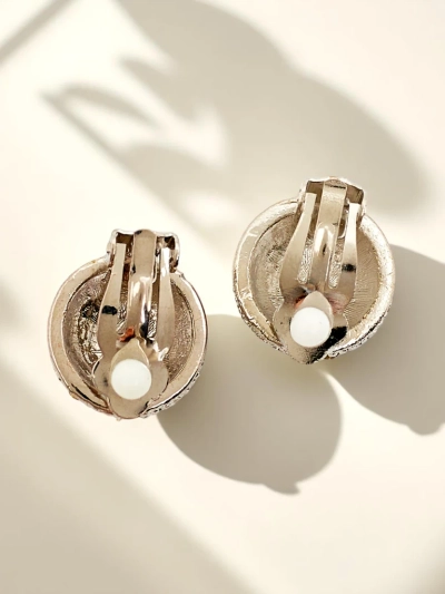 Royalfashion Damen-Clip-Ohrringe mit Zirkonia