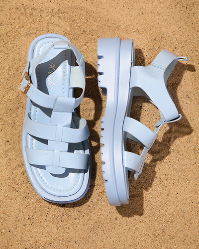 Gladiator-Sandalen für Damen in Blau Raef - Footwear