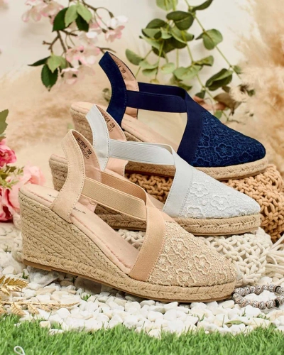 Royalfashion Damen Oleqa Espadrilles auf Ferse