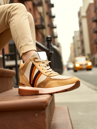 Royalfashion Damen Sportschuhe mit verstecktem Absatz Venixxe