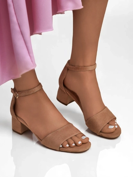 Royalfashion Damen Sandalen mit niedrigem Absatz SoftHeels