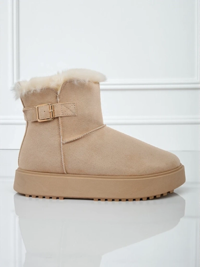 Royalfashion Kurze Damen Schneestiefel Aurelia Classico