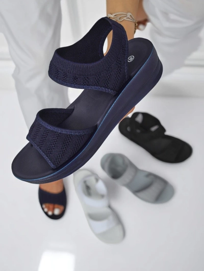 Royalfashion Damensandalen mit dickerer Sohle Viva Flex II