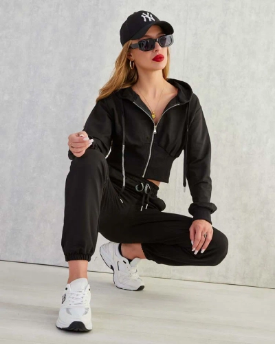 Royalfashion Damen-Sweatshirt-Set aus Baumwolle