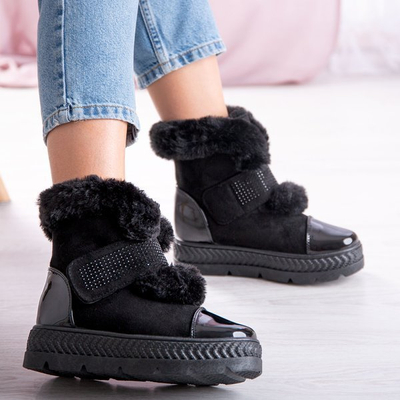 Schwarze Dayna Platform Snow Boots - Schuhe
