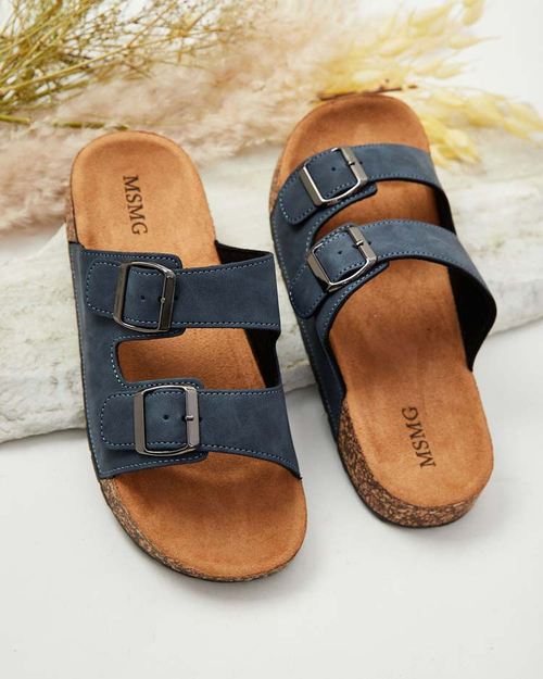 Royalfashion Чоловічі шльопанці з пряжками Foumyn