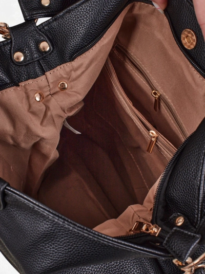 Damen Shopper Handtasche aus Öko-Leder Velinda Score
