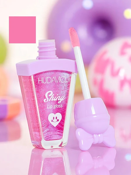 Lipgloss mit Glitzer, Farbe Lila