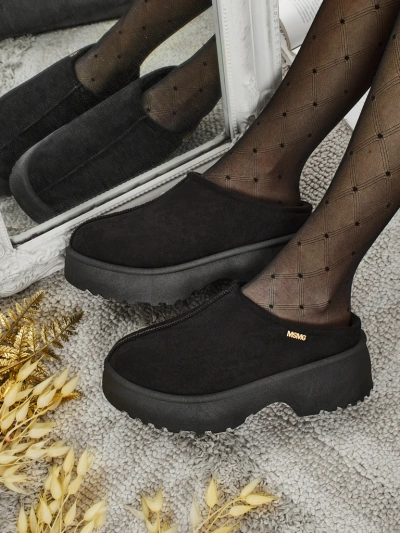 Kurze Damenstiefel a'la Schneestiefel mit Fell Noelina