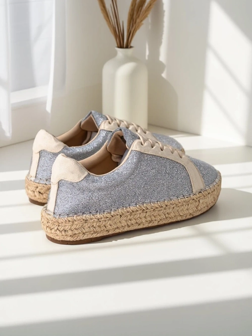 Royalfashion Жіночі кросівки з блиском Sercele