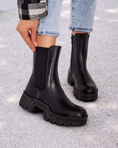 Жіночі чоботи до щиколотки Royalfashion Dorinov