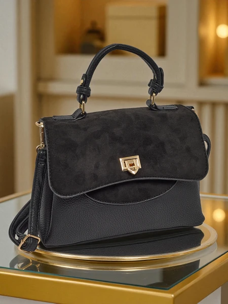 Kleine Damenhandtasche aus Öko-Leder Aurella