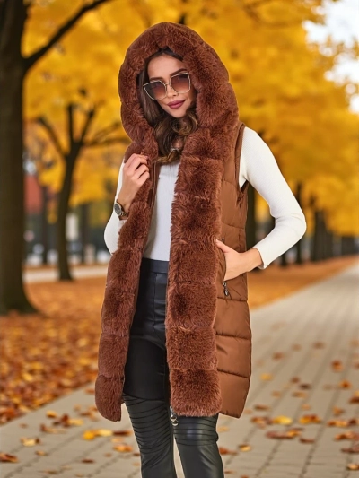Royalfashion Damenjacke mit abnehmbaren Ärmeln