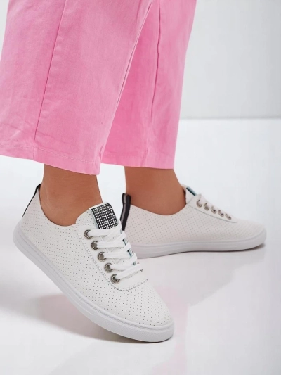 Royalfashion Damen Sneaker mit Strass Cytorrie