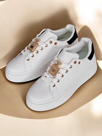 Royalfashion Damen Plattform Sportsneakers Oviger