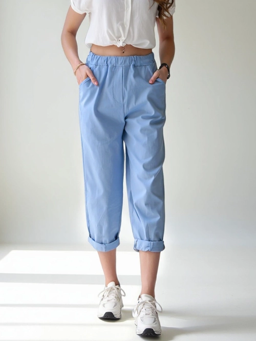 Royalfashion жіночі хусткові брюки з віскози