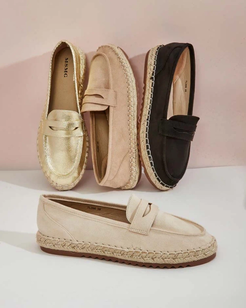 Royalfashion Жіночі мокасини з екозамші Monum