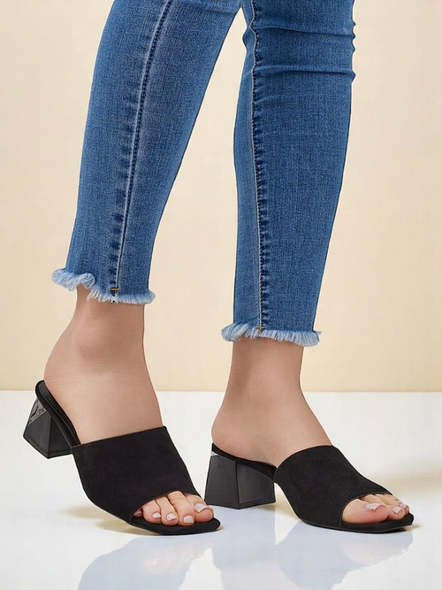 Royalfashion жіночі тапочки з декоративним каблуком Vollatie