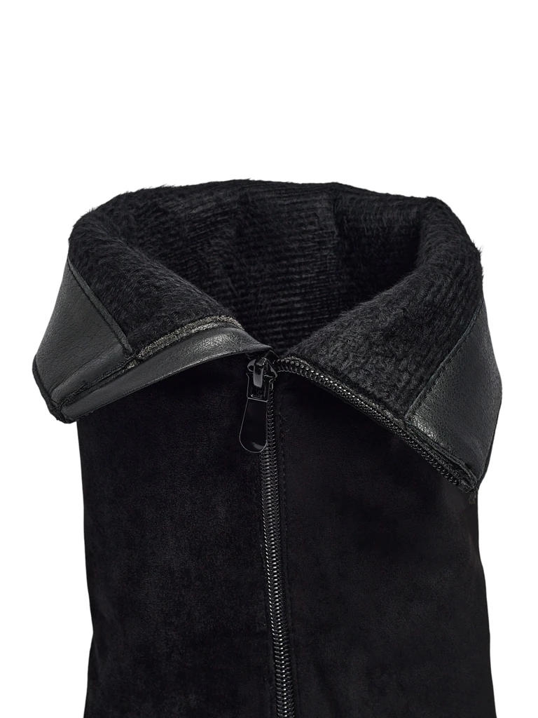 Damen Kozaki Öko-Wildleder mit Schaft Ismara