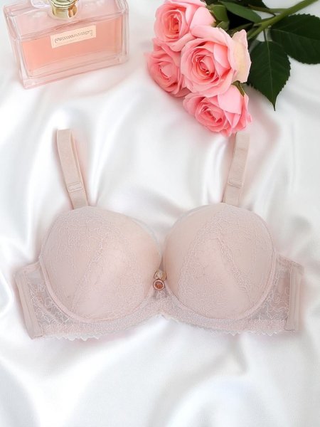 Royalfashion Damen Push-up-BH mit Spitze Coco Lift