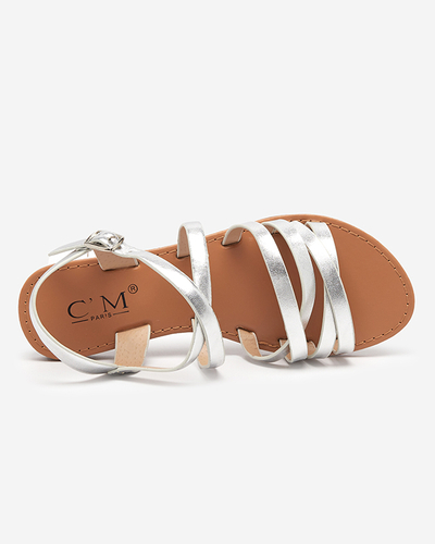 Silberne Damensandale Ashmira - Footwear