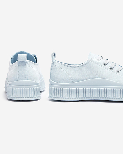 Hellblaue Damen Turnschuhe Dollof- Footwear