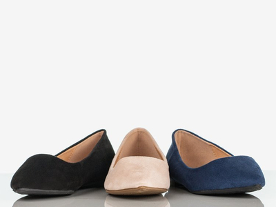 Schwarze Ballettschuhe aus Wildleder für Damen Get Lucky - Footwear 1